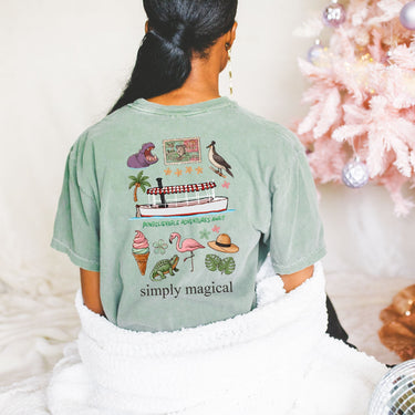 Simply Magical Bay Jungle Icons Tee